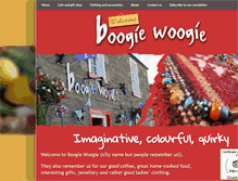 Tablet Screenshot of boogiewoogieshop.com